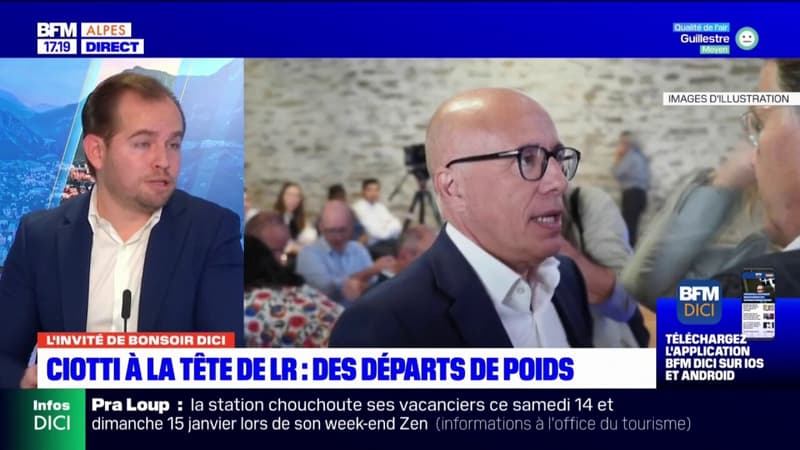 Des départs importants dans les rangs du parti après l'élection d'Eric Ciotti à la tête des Républicains