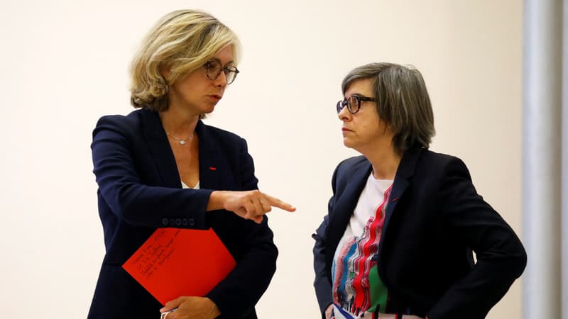 La présidente de la région Île-de-France, Valérie Pécresse, et celle de la RATP, Catherine Guillouard.