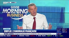 Le débat  : Emploi, l'anomalie française, par Jean-Marc Daniel et Nicolas Doze - 02/09
