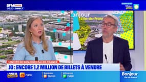 "Des nouveaux billets vont être remis en vente tous les jours" pour les JO de Paris, explique Michaël Aloïsio, directeur général délégué du Cojo