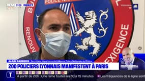  200 policiers lyonnais vont manifester à Paris