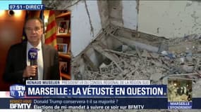 Marseille: Renaud Muselier alerte sur "le risque d'un château de cartes"