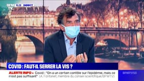 Covid-19: le Pr Arnaud Fontanet prédit une situation "très tendue" d'ici un mois, "si on ne fait rien"