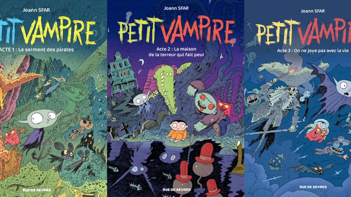 Petit Vampire de Joann Sfar Petit Vampire de Joann Sfar