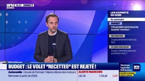Budget : le volet "recettes" est rejeté !