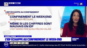 Covid-19: l'Île-de-France échappe au confinement le week-end