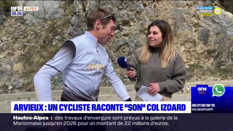 Arvieux: un cycliste raconte son col Izoard