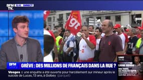 Retraites: pour Léon Deffontaines (jeunes communistes), "le gouvernement n'aura pas d'autre choix que de reculer" si la grève est massive