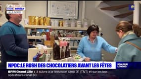 Nord-Pas-de-Calais: les chocolatiers se préparent avant les fêtes