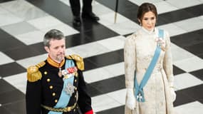 Le roi de Danemark Frederik X et la reine consort Mary, le 6 janvier 2025.