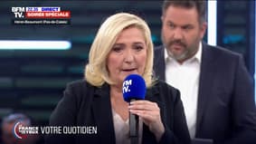 Marine Le Pen: "La nationalité française s'hérite ou se mérite"