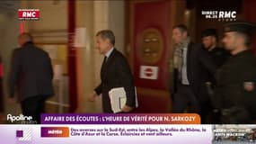 Affaires des écoutes: l'heure de vérité pour Nicolas Sarkozy