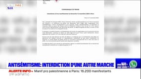 Paris: une manifestation "contre l'antisémitisme et l'extrême droite" co-organisée par LFI interdite