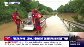 Les secouristes continuent de chercher d'éventuelles victimes après les inondations en Allemagne