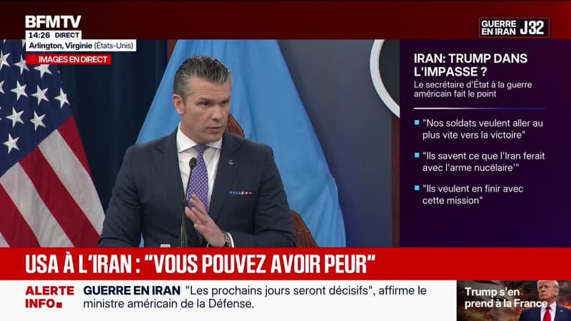 "Il y a des pays dans le monde qui doivent agir sur le détroit d'Ormuz" exige Pete Hegseth