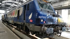 Une des 12 locomotives mises aux enchères par la SNCF