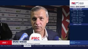 OL / Genesio : « Satisfait parce qu’il y a eu une réaction après la défaite à Reims »