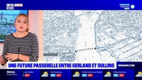 Lyon: une nouvelle passerelle entre Gerland et Oullins