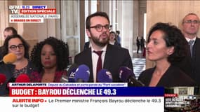 49.3 sur le budget: "Ce budget n'est pas un bon budget, pour autant, il faut un budget pour la France", explique Arthur Delaporte (PS)