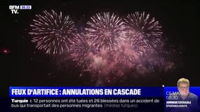 Covid-19: plusieurs feux d'artifice du 14-Juillet annulés