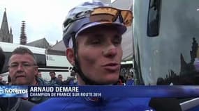 Cyclisme / Arnaud Démare découvre le Tour de France - 12/07