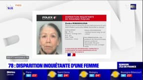 Yvelines: un appel à témoin émis après la disparition d'une femme de 76 ans à Sartrouville