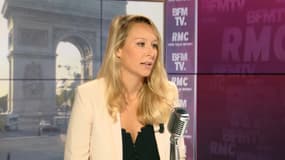 Marion Maréchal sur BFMTV-RMC, le 15 septembre 2020.