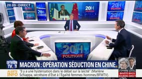 Emmanuel Macron est en opération séduction en Chine