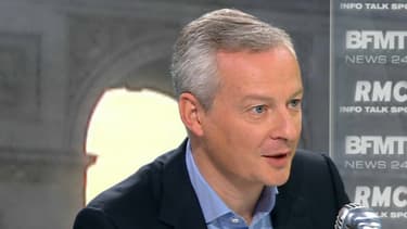 Bruno Le Maire mercredi matin sur BFMTV et RMC.
