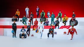 Tous les pilotes sur la grille de Formule 1 en 2025