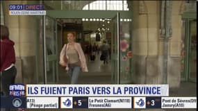 Ils fuient Paris vers la province