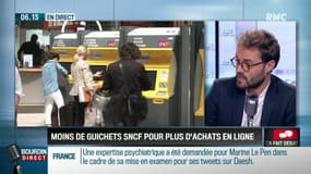 SNCF: moins de guichets pour plus d'achats en ligne