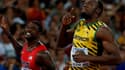 Usain Bolt a battu Justin Gatlin en finale du 100m des Mondiaux de Pékin