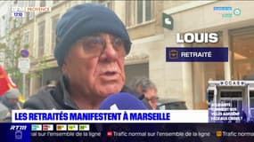Marseille: les retraités manifestent pour demander une augmentation de leurs pensions de retraite