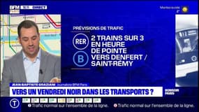 Grève contre la réforme des retraites: vers un vendredi noir dans les transports?