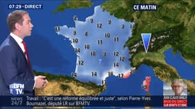 La météo du vendredi 1er septembre 2017