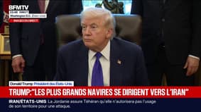 "J'aime les européens mais il faut qu'ils fassent attention, ils sont à un point de bascule", affirme Donald Trump