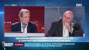 Emmanuel Lechypre, éditorialiste économie BFMTV: "Les retraités ne vont pas bénéficier de ce retour en arrière et on les remboursera à mi-année.