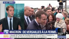Après Versailles et Davos, Emmanuel Macron part à la rencontre des agriculteurs