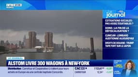 Alstom livre 300 wagons à New York