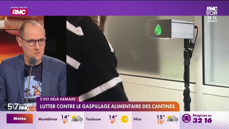 C'est déjà demain - L'IA pour lutter contre le gaspillage alimentaire des cantines