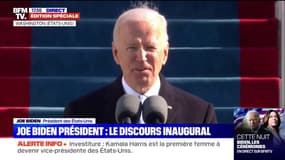 Joe Biden: "Il y a beaucoup de choses à réparer, beaucoup de choses à restaurer, à guérir"