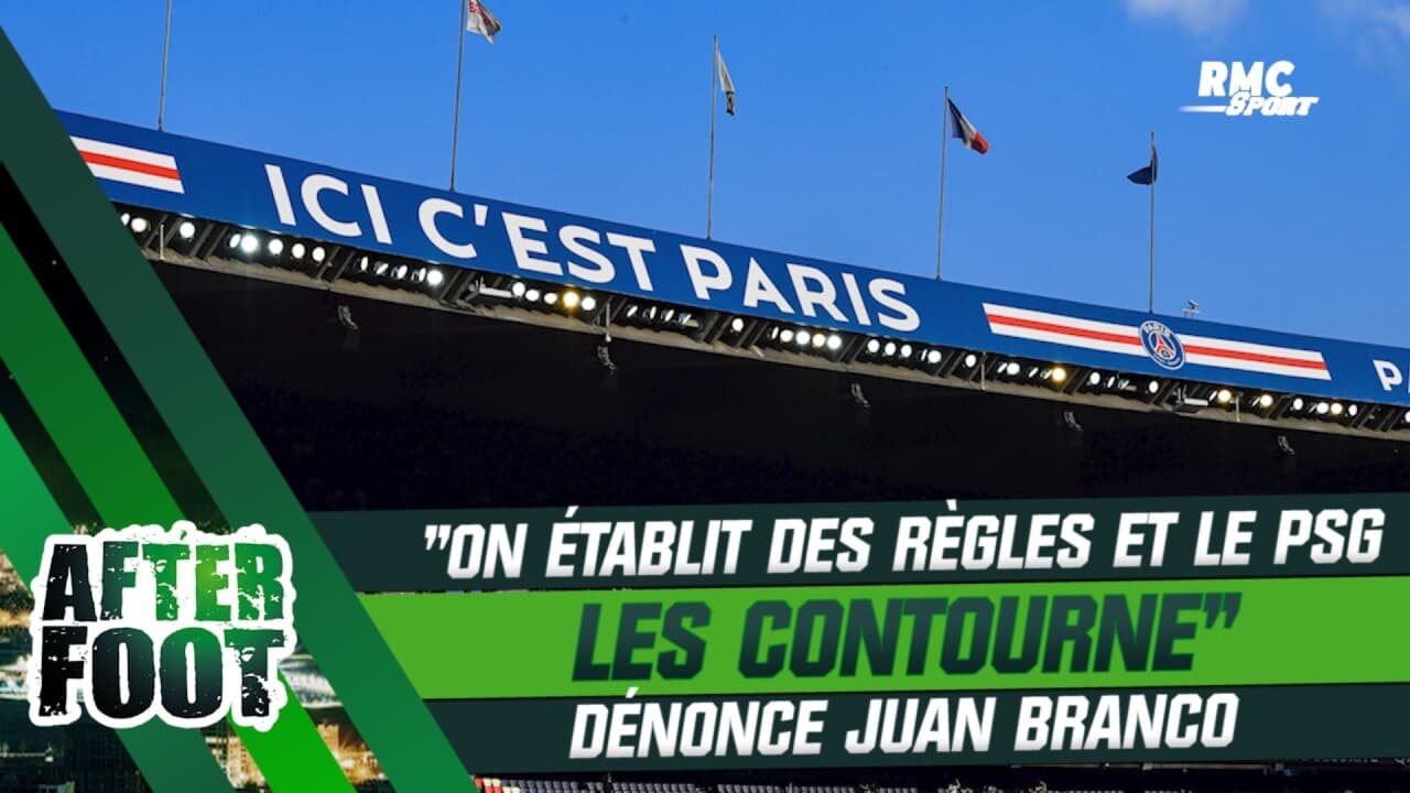 "On établit Des Règles Et Le PSG Arrive à Les Contourner à Chaque Fois ...