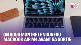 On vous présente le nouveau Macbook Air M4 avant sa sortie