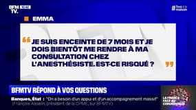 Enceinte de 7 mois, est-ce risqué de se rendre chez l'anesthésiste ?