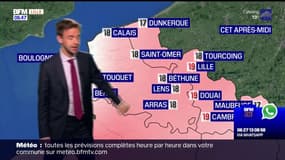 Météo Nord-Pas-de-Calais: un ciel nuageux attendu, jusqu’à 19°C à Lille et 18°C à Calais