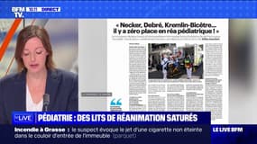 Un chef du Smur alerte sur la saturation des lits de réanimations en pédiatrie