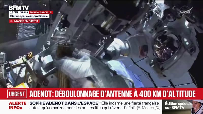 Sophie Adenot dans l'espace: "C'est magnifique", déclare Gilles Dawidowicz, vice-président de la Société astronomique de France