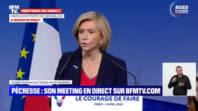 Valérie Pécresse: "La droite, Emmanuel Macron, Marine Le Pen et Éric Zemmour en sont des faussaires"