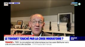 Crise migratoire: pour Daniel Fasquelle, maire du Touquet-Paris-Plage, la solution est "d'obtenir des Britanniques qu'ils accueillent sur leur sol des demandeurs d'asile" 